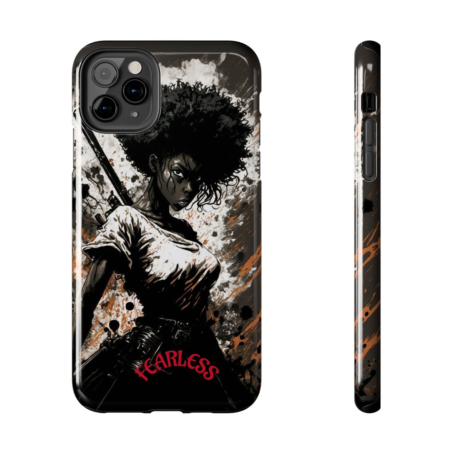 Fearless Tough Phone Cases for Adventurers, Unique Gifts for Him/Her, Durable Phone Accessories, Art-inspired Cases, Stylish Protection
