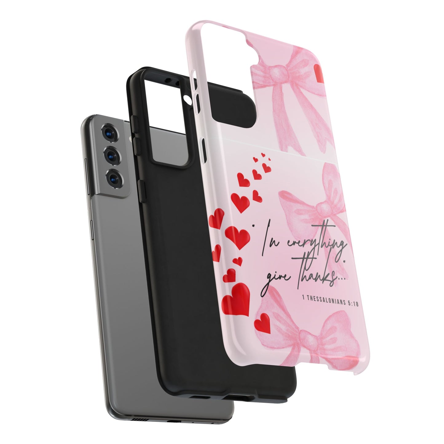 Stylish Tough Phone Cases with Heart Design - Perfect for Gifts, Valentines, Love, Friendship, Personal Expression