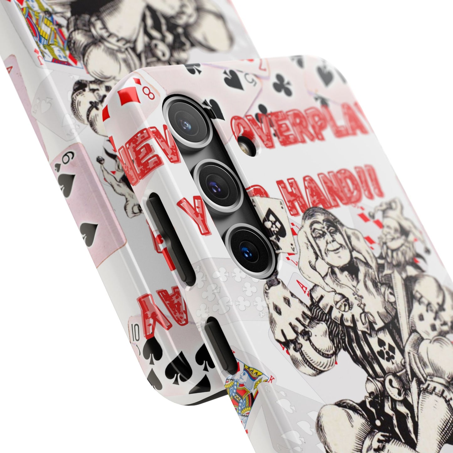 Bold Joker Phone Case - Unique Tough Cover for Gamers, Stylish Protection, Gift for Card Players, Fun Design for Phone Lovers
