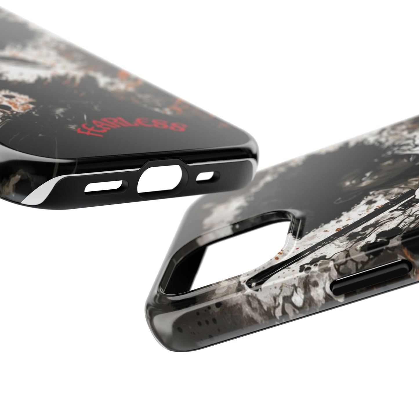 Fearless Tough Phone Cases for Adventurers, Unique Gifts for Him/Her, Durable Phone Accessories, Art-inspired Cases, Stylish Protection