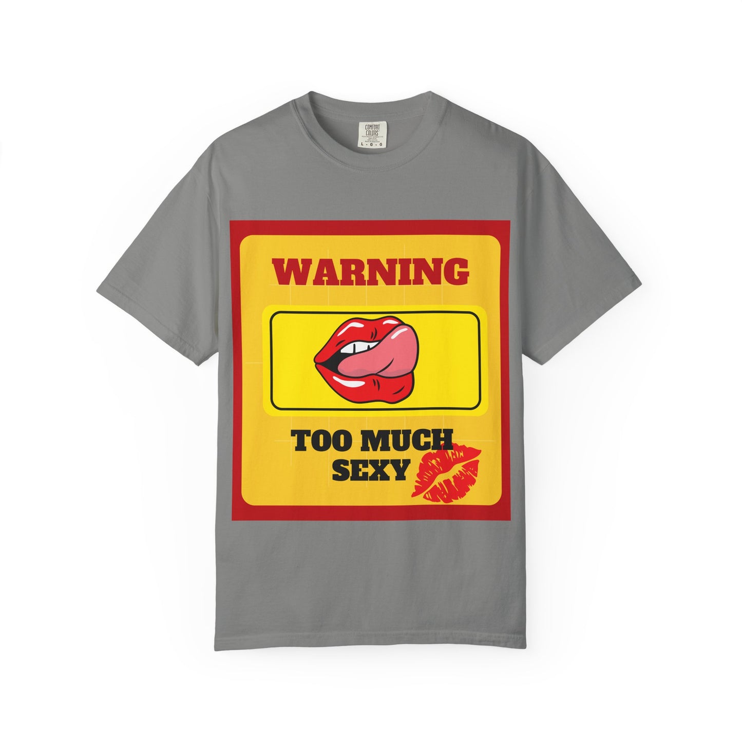 Playful Warning T-shirt, Casual Unisex Tee, Summer Outfit, Gift for Her, Fun Graphic Shirt, Bold Statement Clothing