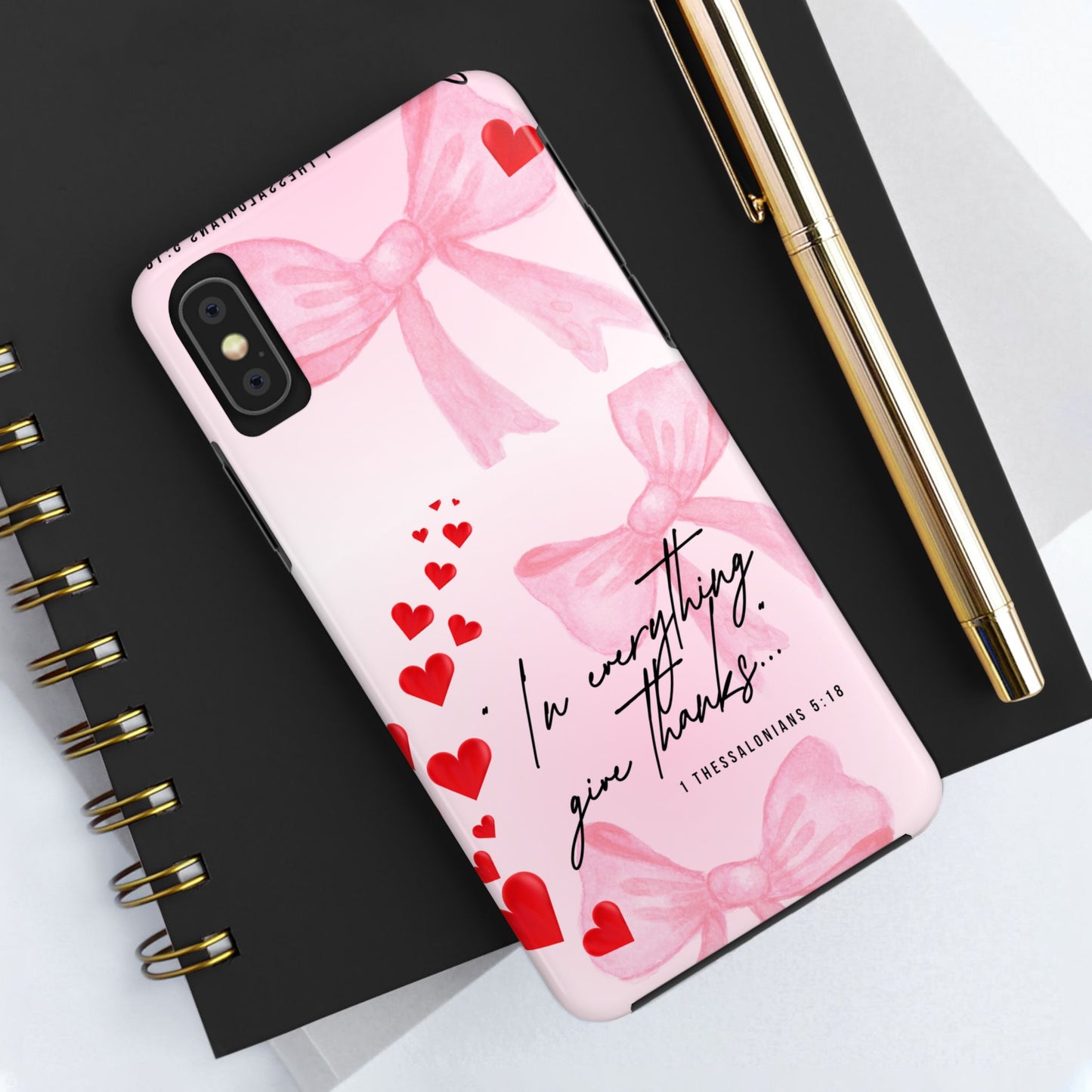 Stylish Tough Phone Cases with Heart Design - Perfect for Gifts, Valentines, Love, Friendship, Personal Expression