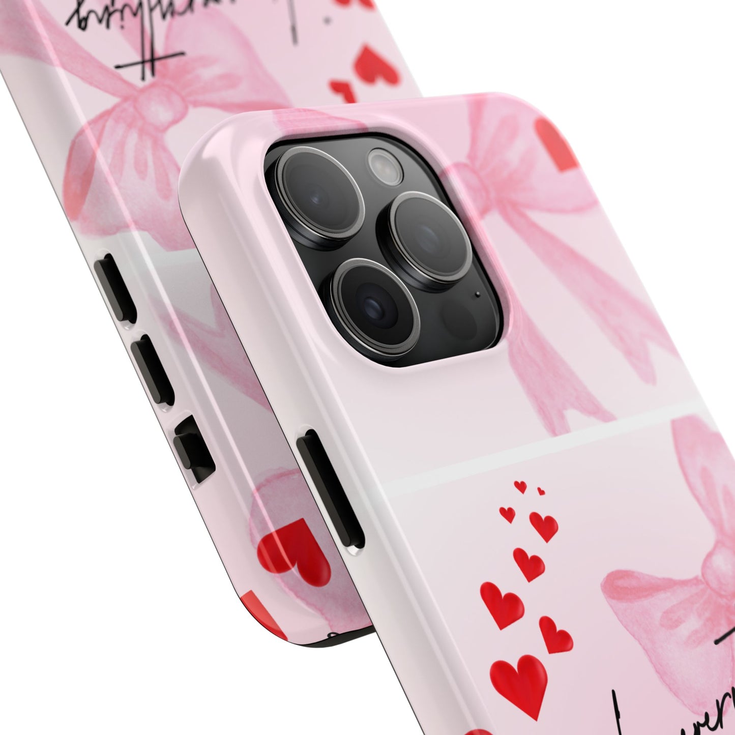 Stylish Tough Phone Cases with Heart Design - Perfect for Gifts, Valentines, Love, Friendship, Personal Expression