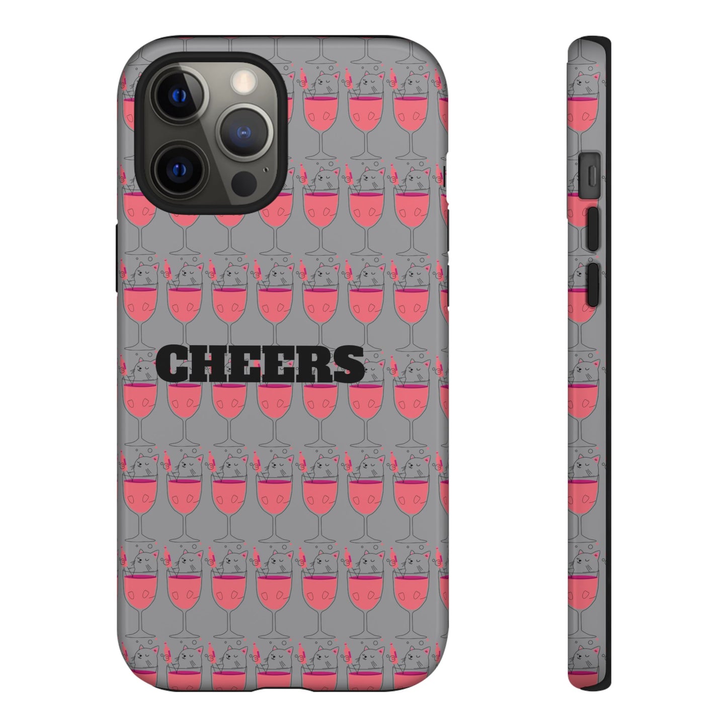 Cheers Phone Case, Fun Protective Case for Party Lovers, Gift for Birthdays, Anniversaries, Graduation, Custom Phone Cover