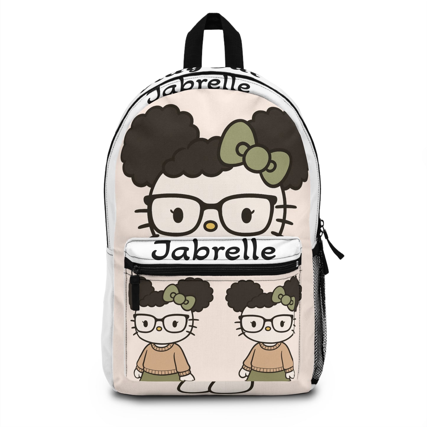 Cute Character Backpack - Personalized School Bag for Girls, Kid-Friendly, Trendy Backpack, Customizable Design, Unique Gift Idea
