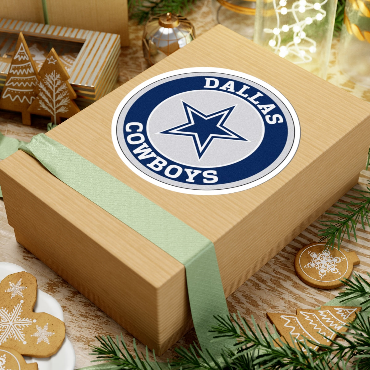 Dallas Cowboys Kiss-Cut Stickers - Sports Team Stickers, Laptop Decals, Fan Gear, Gifts for Cowboys Fans, Sports Decor