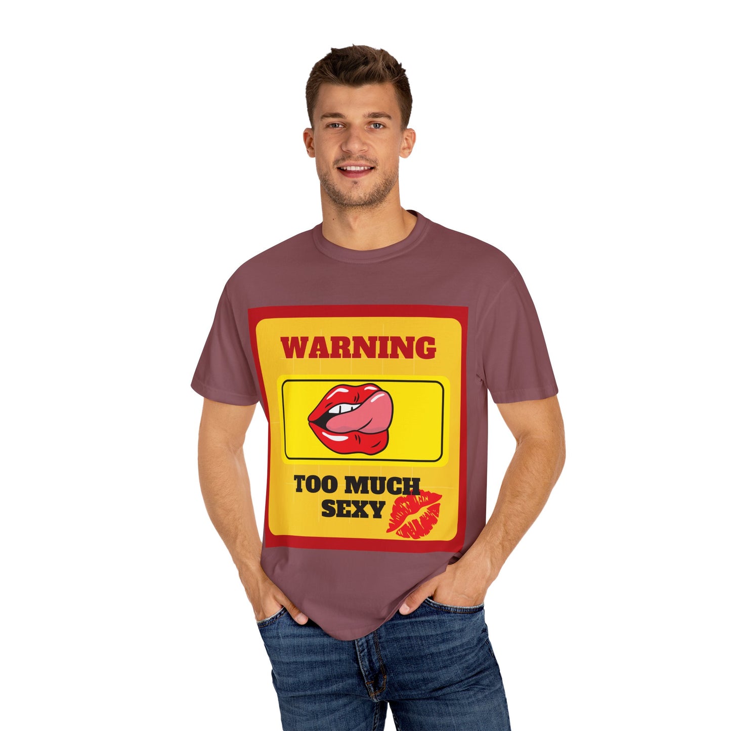 Playful Warning T-shirt, Casual Unisex Tee, Summer Outfit, Gift for Her, Fun Graphic Shirt, Bold Statement Clothing