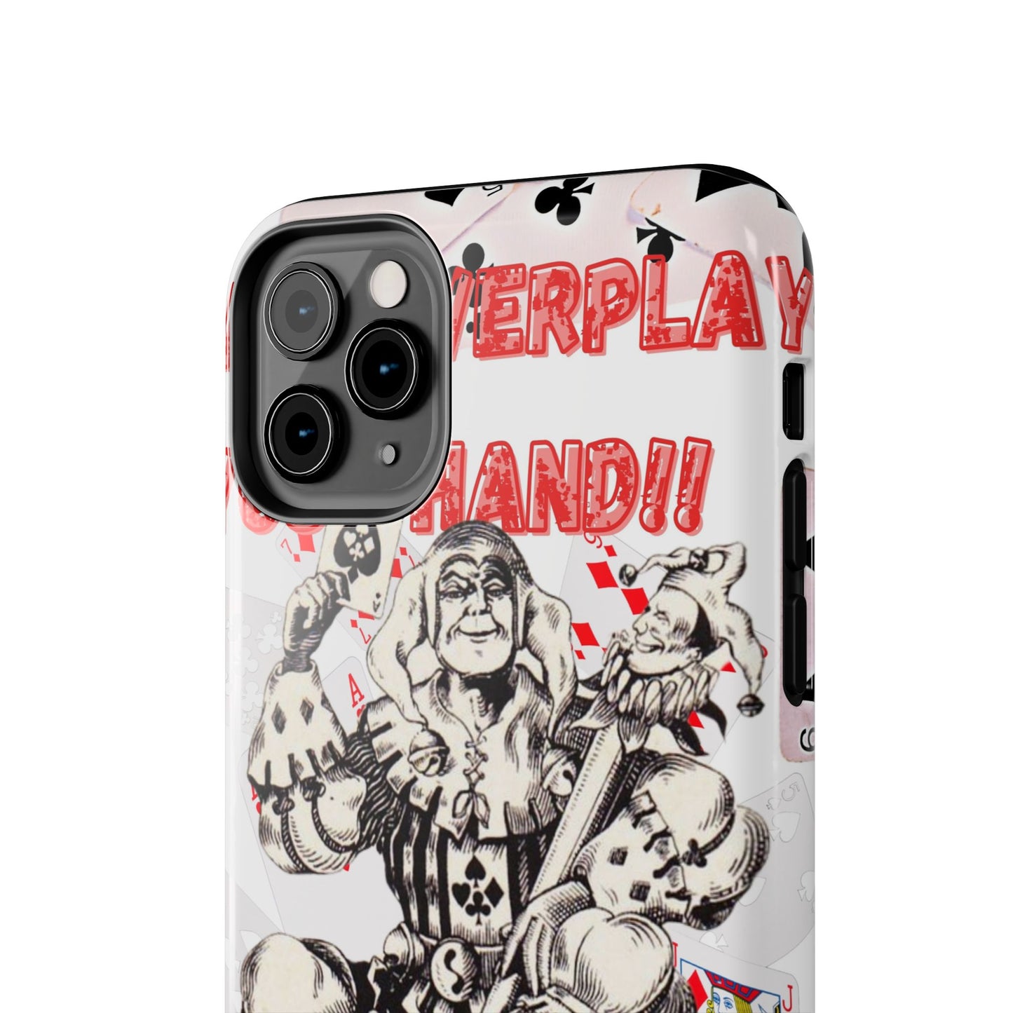 Bold Joker Phone Case - Unique Tough Cover for Gamers, Stylish Protection, Gift for Card Players, Fun Design for Phone Lovers