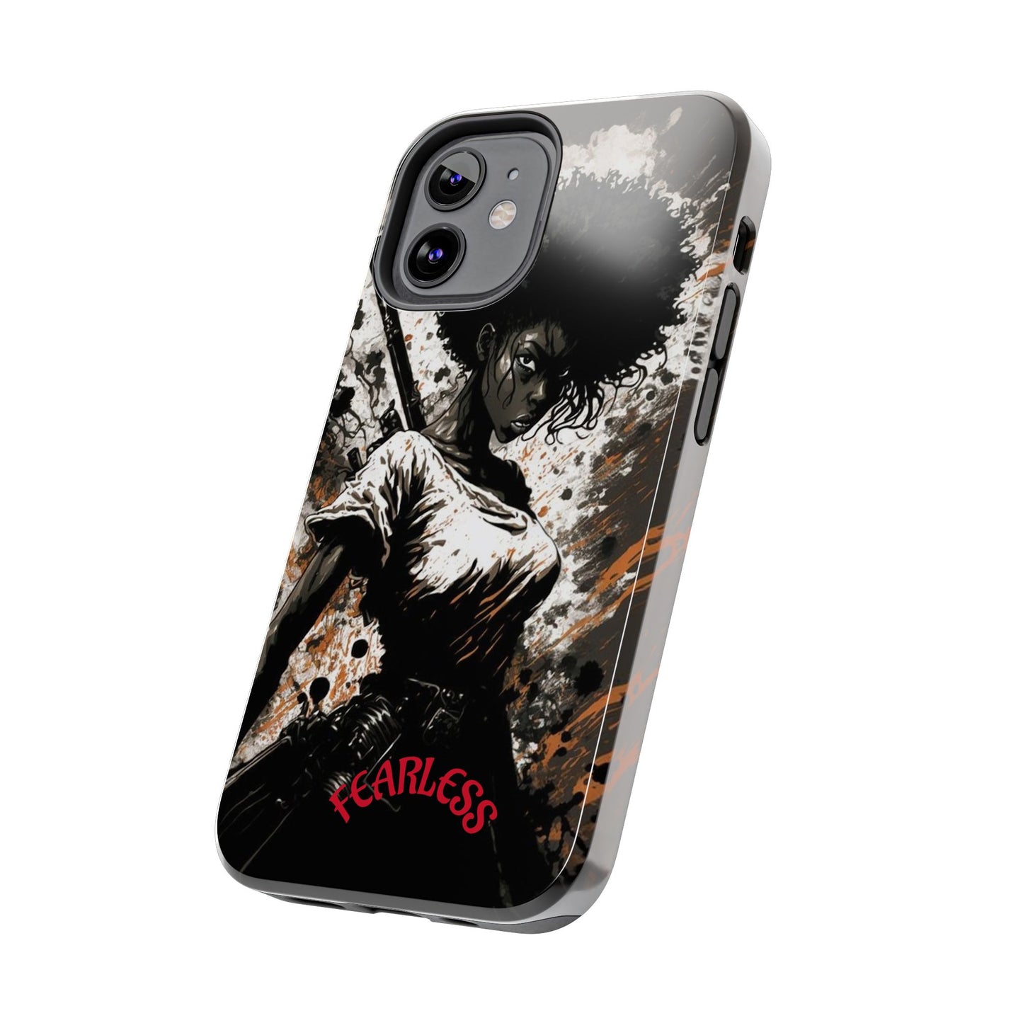 Fearless Tough Phone Cases for Adventurers, Unique Gifts for Him/Her, Durable Phone Accessories, Art-inspired Cases, Stylish Protection