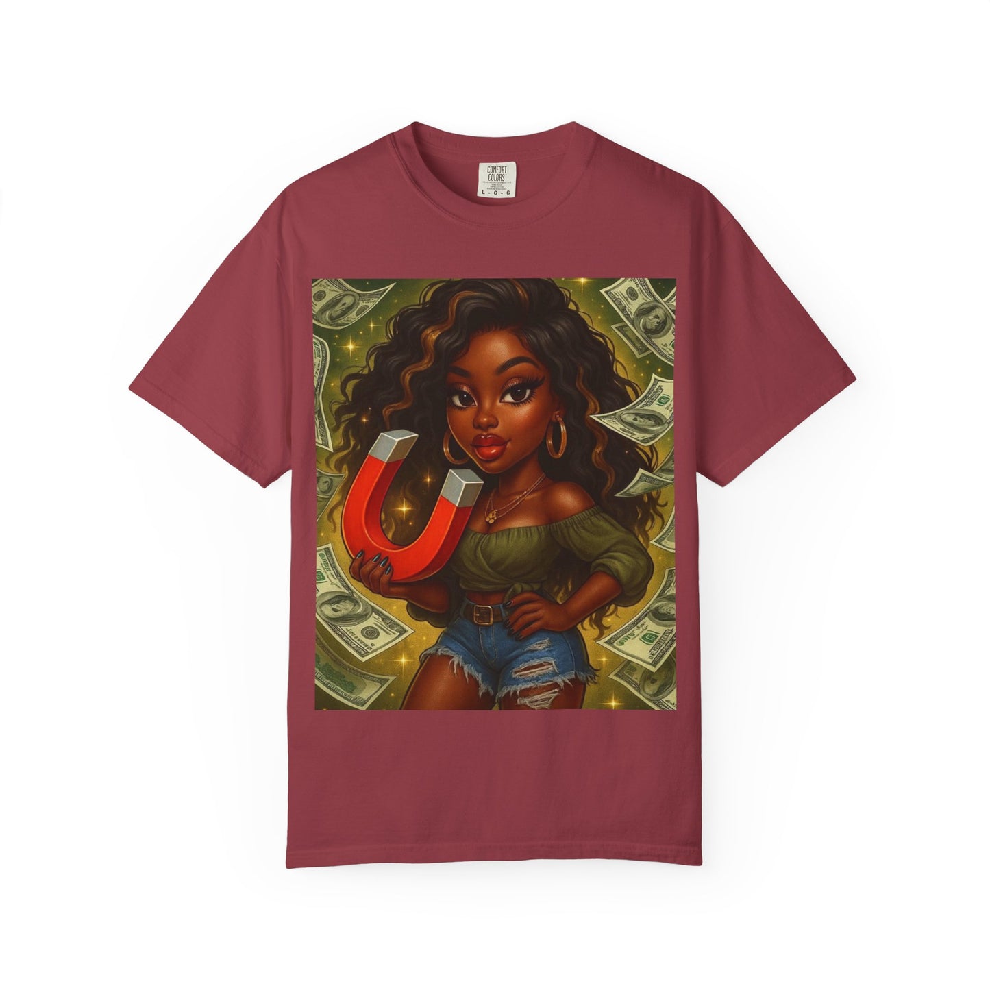 Magnet Money T-Shirt, Unisex Gift, Fashionable Tee, Casual Wear, Unique Graphic Design, Birthday, Motivational Apparel