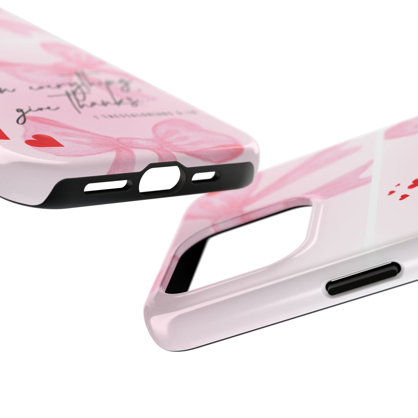 Stylish Tough Phone Cases with Heart Design - Perfect for Gifts, Valentines, Love, Friendship, Personal Expression