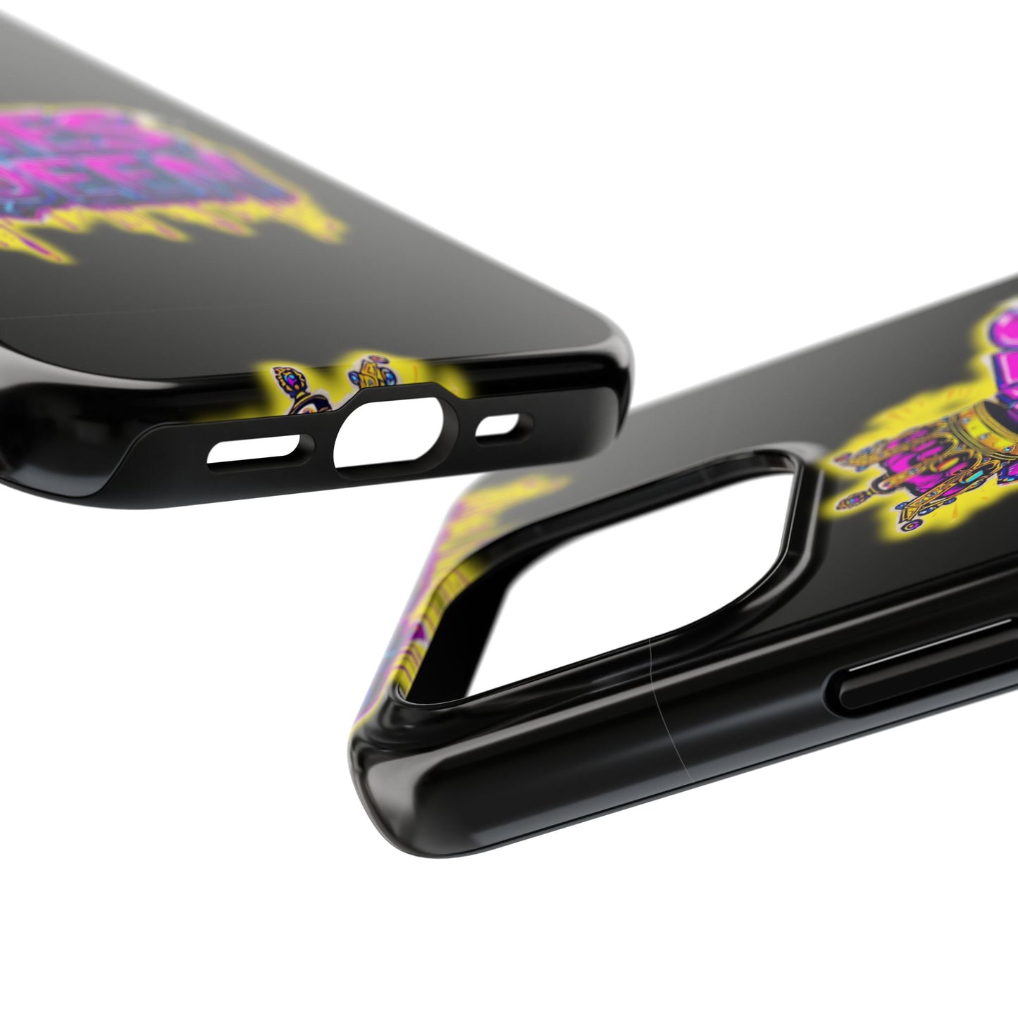 Aries Queen Tough Phone Cases - Vivid Design, Durable Protection, Aries Gifts, Astrology Accessories, Colorful Phone Cover