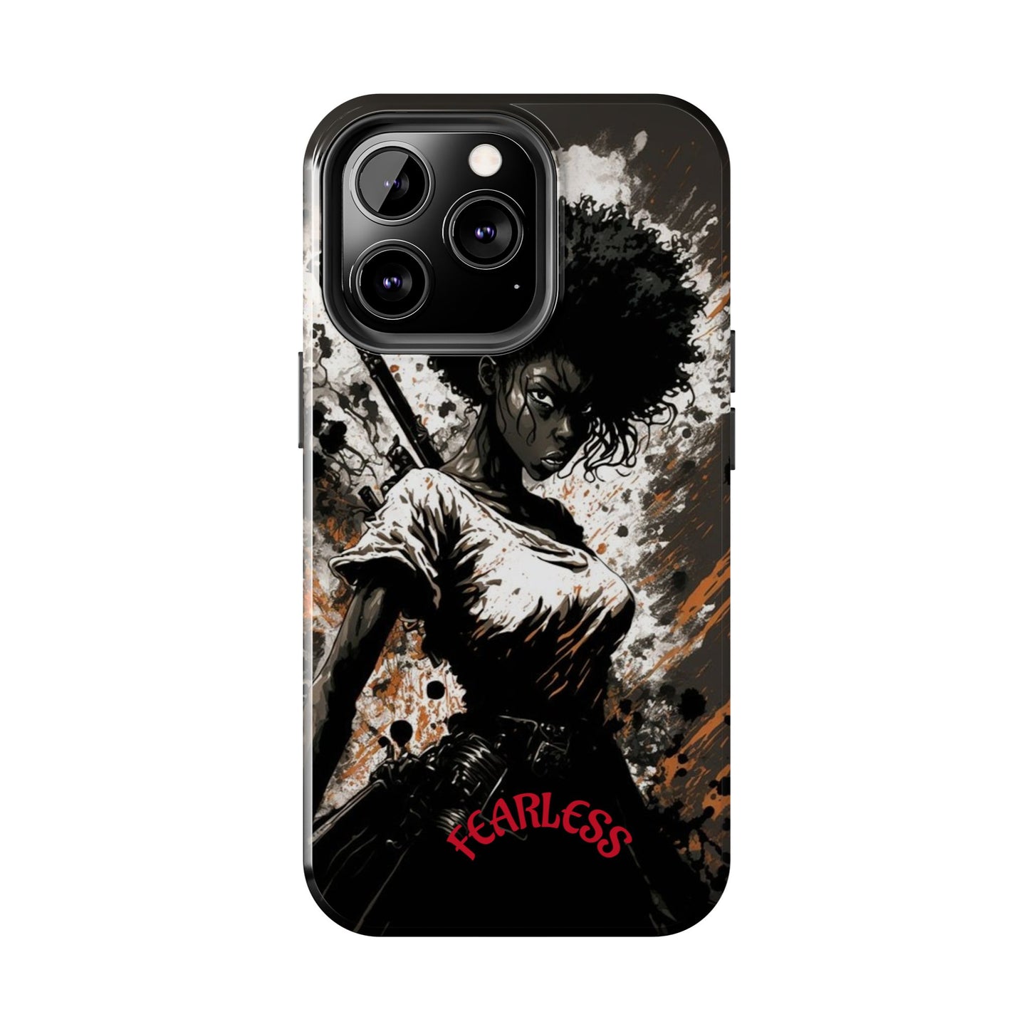 Fearless Tough Phone Cases for Adventurers, Unique Gifts for Him/Her, Durable Phone Accessories, Art-inspired Cases, Stylish Protection