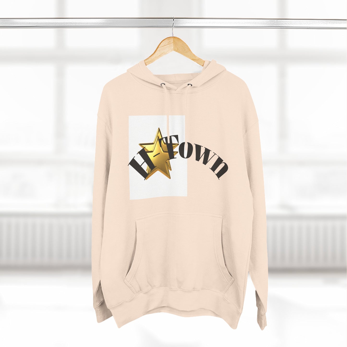 H-Town Fleece Hoodie, Cozy Sweatshirt for Urban Flair, Perfect for Casual Wear, Gifts for Friends, Street Style Essential, Unisex Hoodie