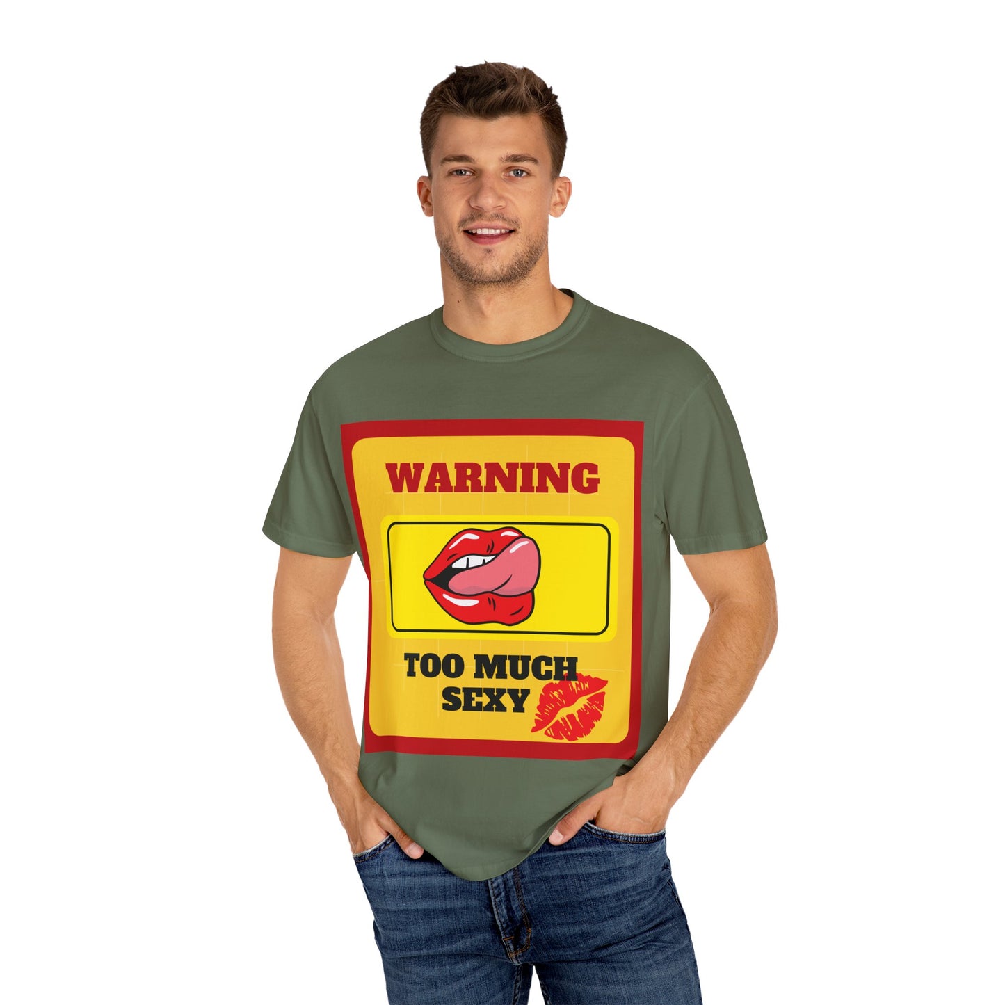 Playful Warning T-shirt, Casual Unisex Tee, Summer Outfit, Gift for Her, Fun Graphic Shirt, Bold Statement Clothing