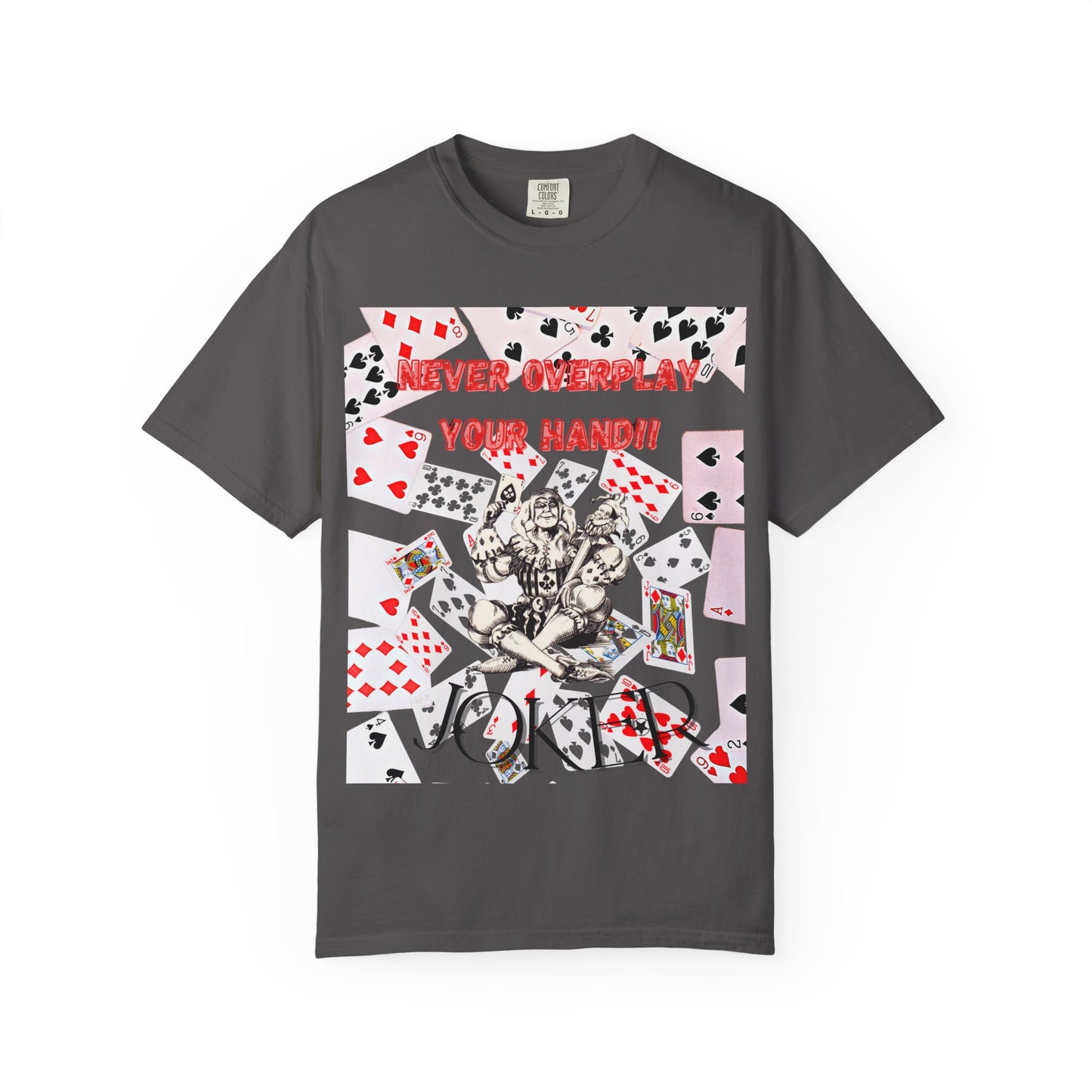 Joker Graphic Tee, Casual Streetwear T-Shirt, Unique Gift for Gamers, Fun Fashion Statement, Perfect for Parties