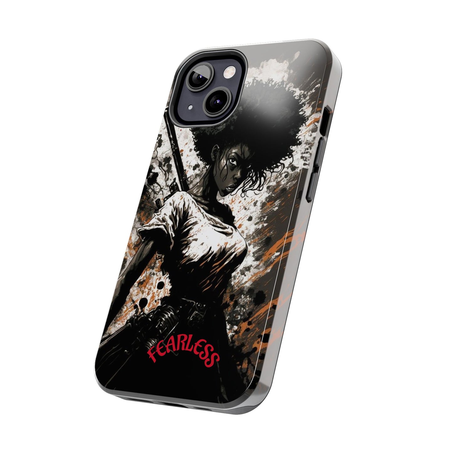 Fearless Tough Phone Cases for Adventurers, Unique Gifts for Him/Her, Durable Phone Accessories, Art-inspired Cases, Stylish Protection
