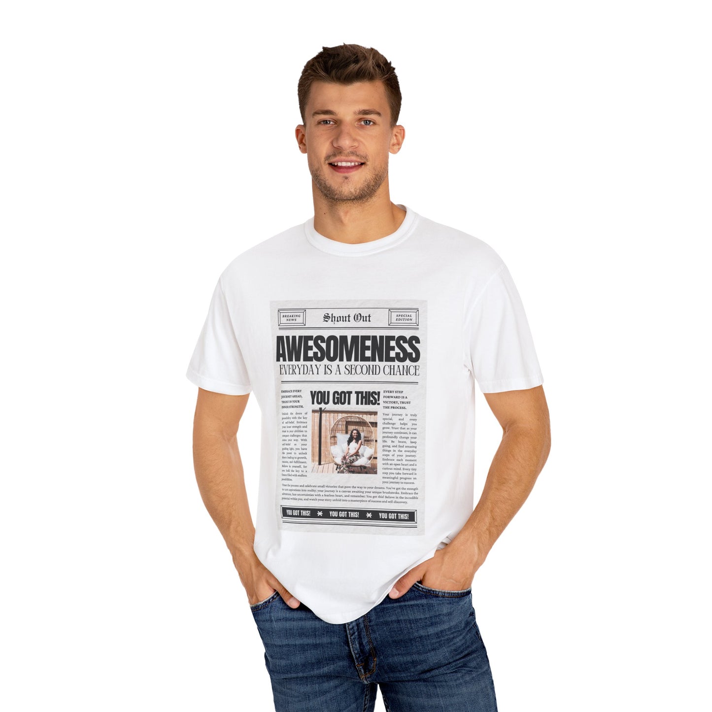 Motivational T-Shirt, Graphic Tee, Positive Vibes Shirt, Gifts for Friends, Everyday Wear, Encouragement Apparel