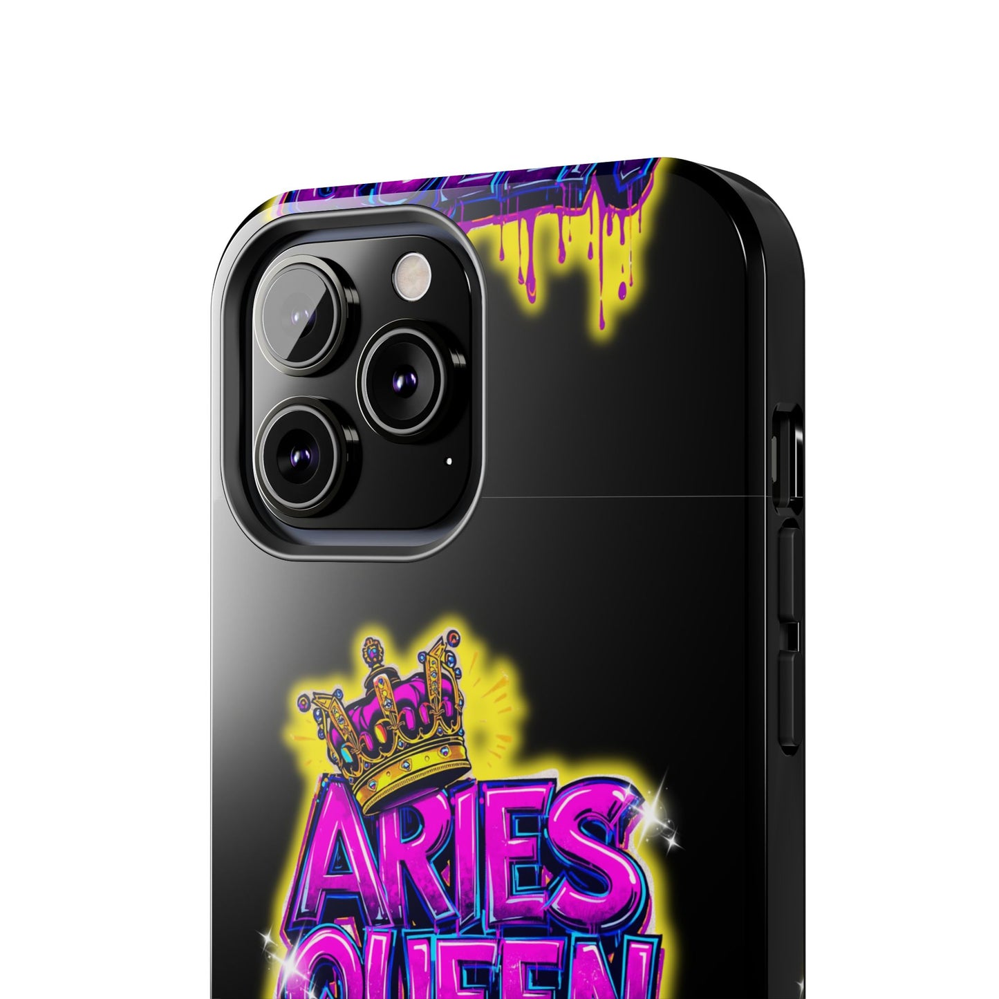 Aries Queen Tough Phone Cases - Vivid Design, Durable Protection, Aries Gifts, Astrology Accessories, Colorful Phone Cover