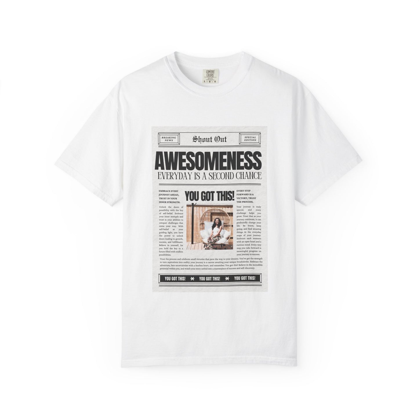 Motivational T-Shirt, Graphic Tee, Positive Vibes Shirt, Gifts for Friends, Everyday Wear, Encouragement Apparel