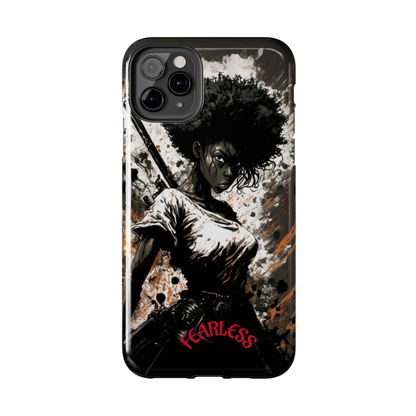 Fearless Tough Phone Cases for Adventurers, Unique Gifts for Him/Her, Durable Phone Accessories, Art-inspired Cases, Stylish Protection