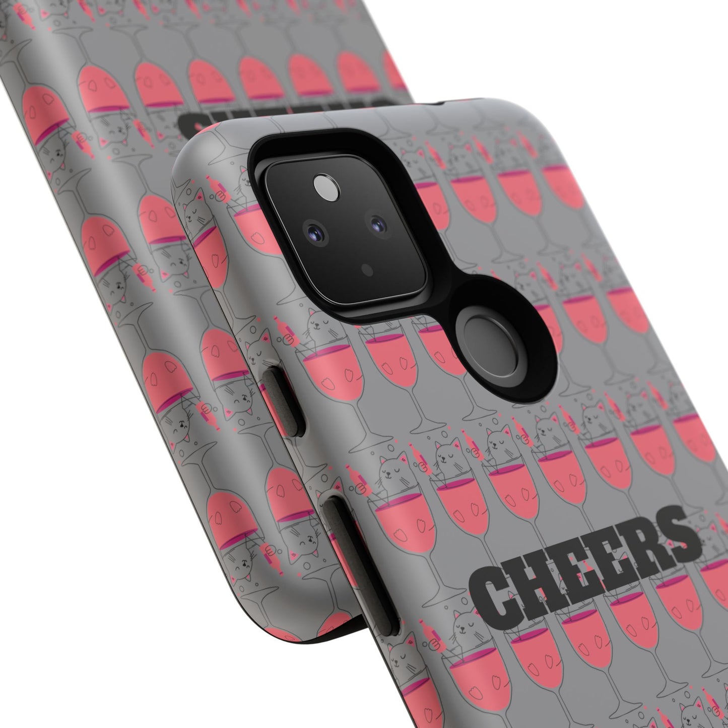 Cheers Phone Case, Fun Protective Case for Party Lovers, Gift for Birthdays, Anniversaries, Graduation, Custom Phone Cover