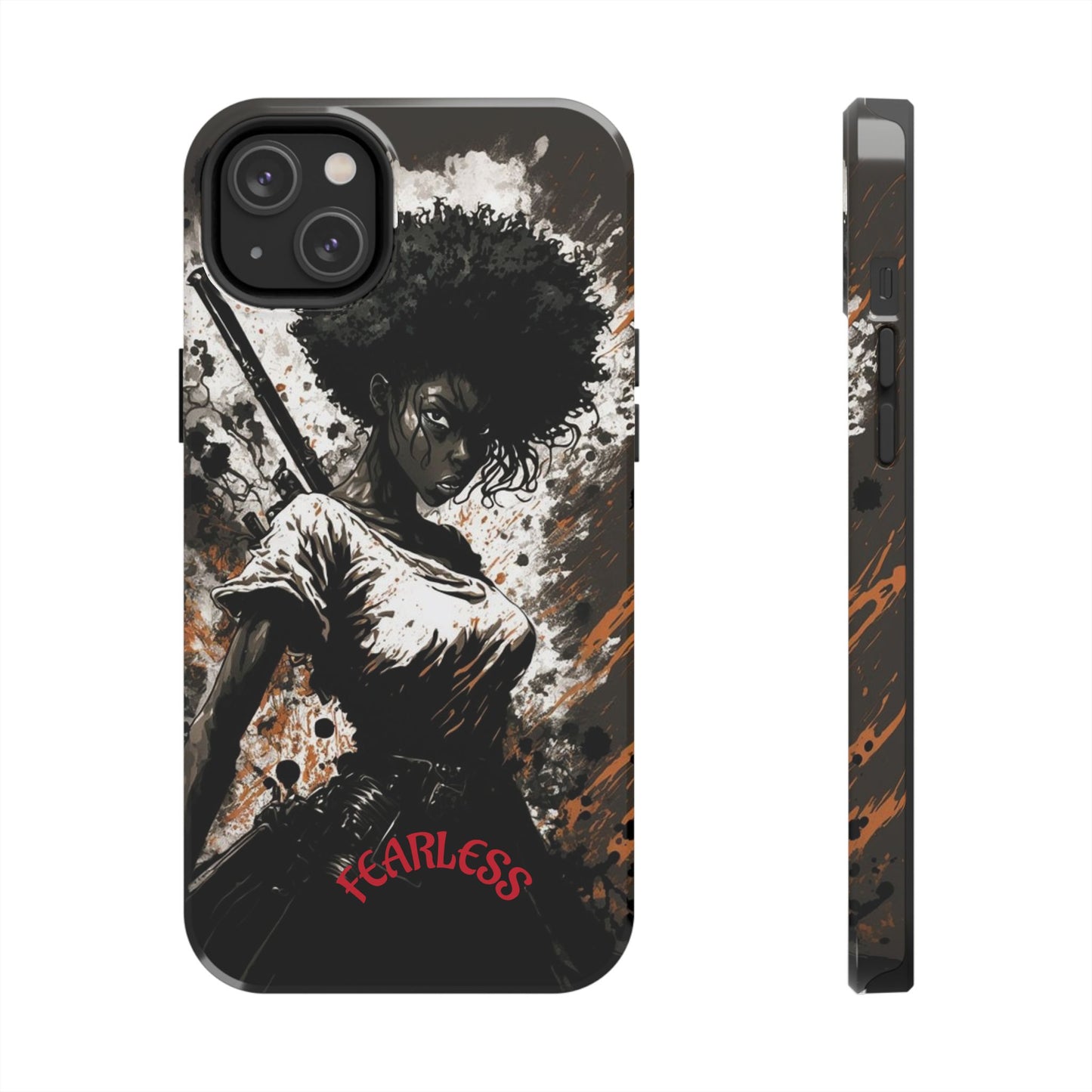 Fearless Tough Phone Cases for Adventurers, Unique Gifts for Him/Her, Durable Phone Accessories, Art-inspired Cases, Stylish Protection
