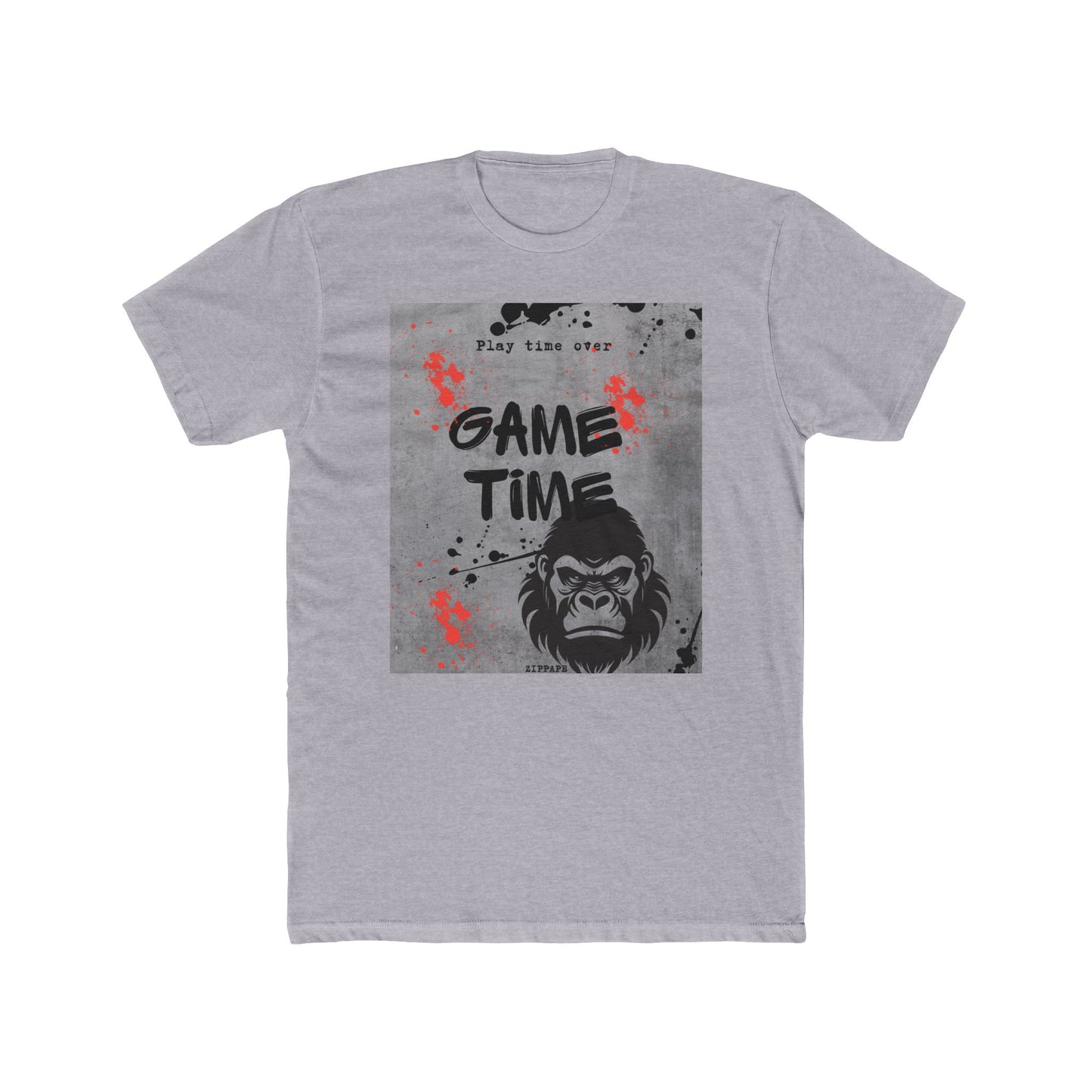 Game Time Unisex Crew Tee | Fun Graphic T-Shirt for Gamers, Casual Wear, Birthday Gift, Party Attire, Everyday Style