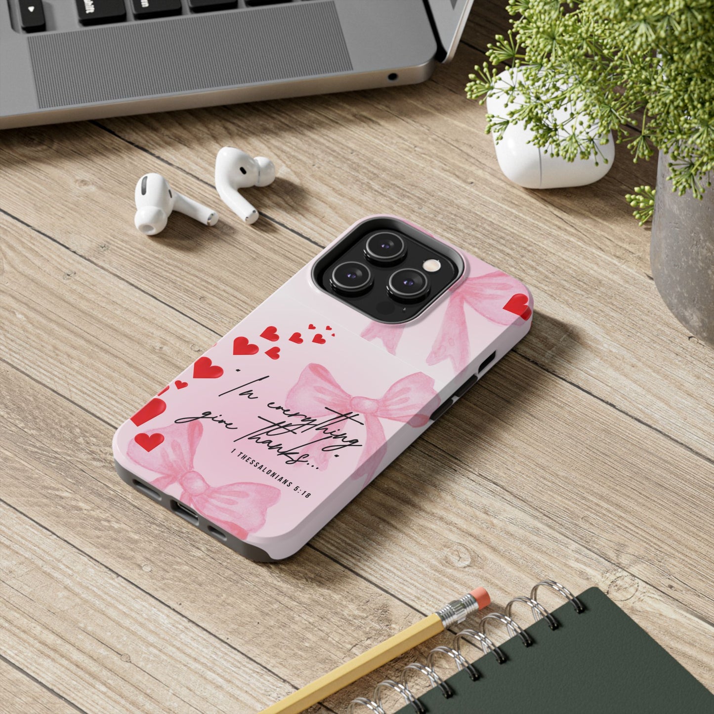 Stylish Tough Phone Cases with Heart Design - Perfect for Gifts, Valentines, Love, Friendship, Personal Expression