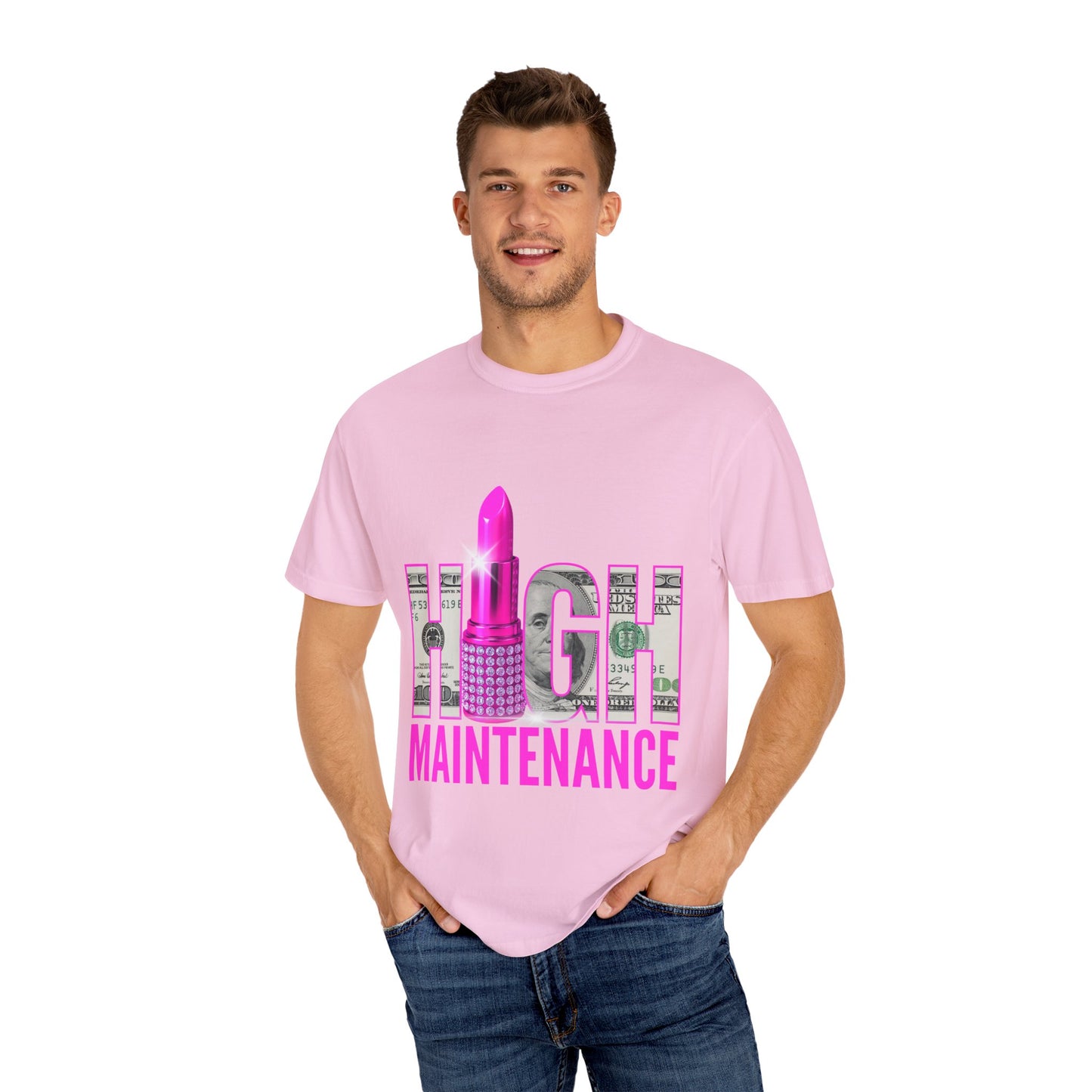 High Maintenance T-Shirt, Trendy Tee for Fashion Lovers, Perfect Gift for Birthdays, Casual Wear, Statement Shirt