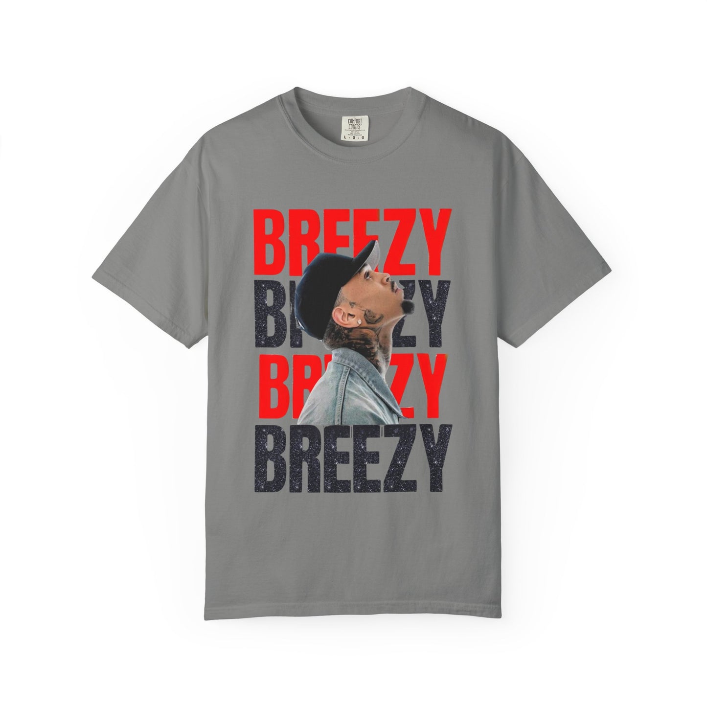 Trendy Unisex Graphic T-Shirt Inspired by Breezy Vibes, Perfect for Casual Wear, Street Fashion, Music Lovers, Gifts