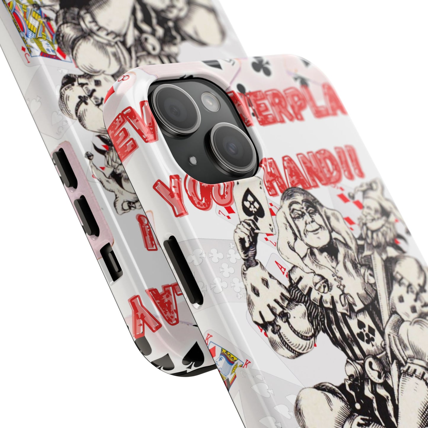 Bold Joker Phone Case - Unique Tough Cover for Gamers, Stylish Protection, Gift for Card Players, Fun Design for Phone Lovers