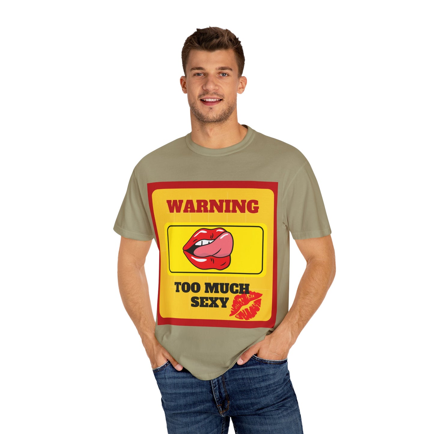 Playful Warning T-shirt, Casual Unisex Tee, Summer Outfit, Gift for Her, Fun Graphic Shirt, Bold Statement Clothing