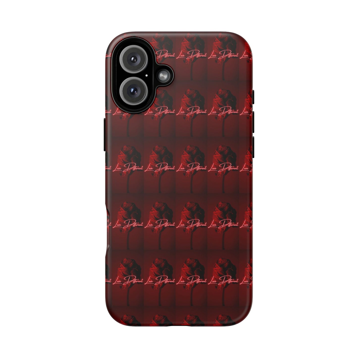 Red Patterned Phone Case | Tough Cases for Stylish Protection, Trendy Cell Cover, Unique Gifts for Tech Lovers, Modern Design