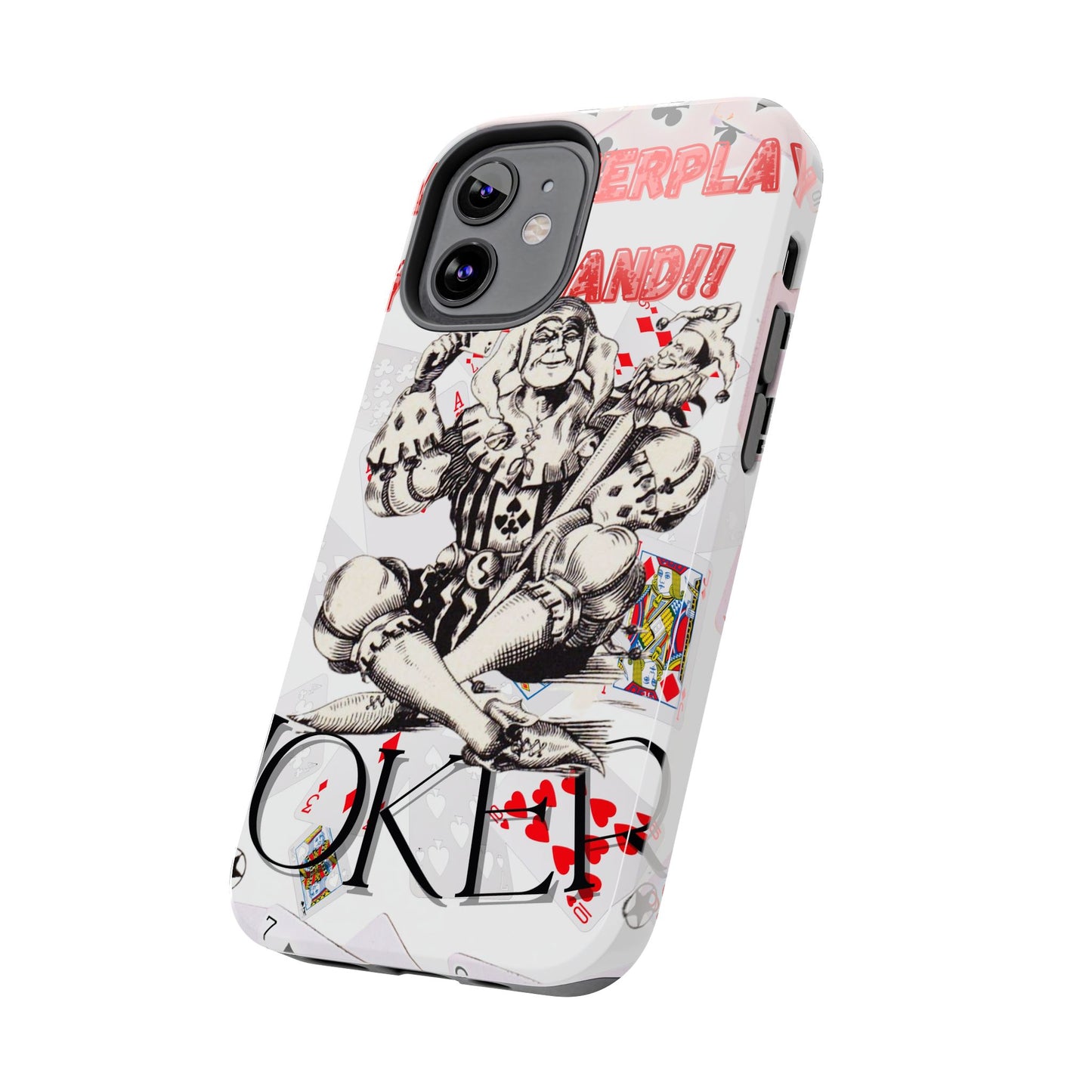 Bold Joker Phone Case - Unique Tough Cover for Gamers, Stylish Protection, Gift for Card Players, Fun Design for Phone Lovers