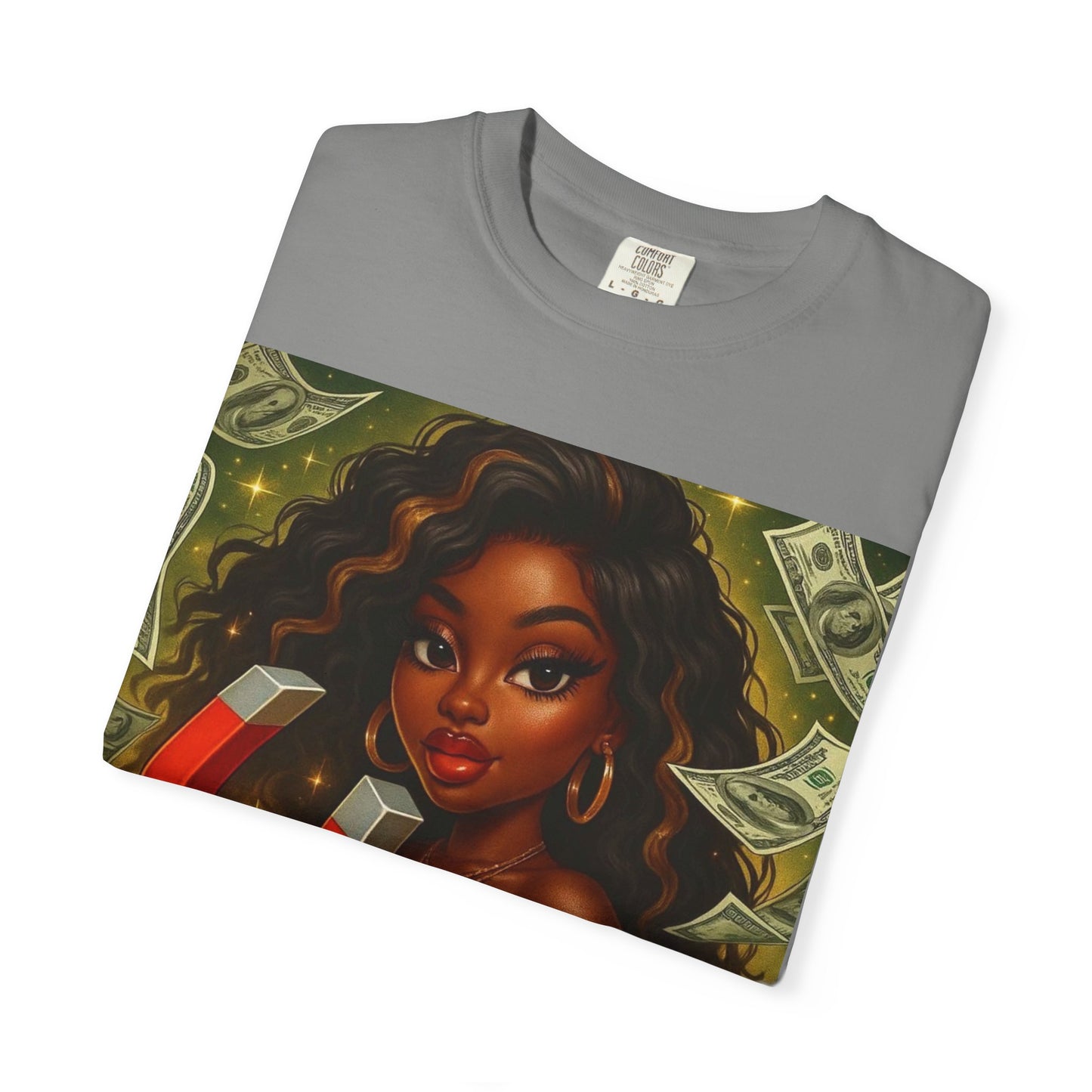 Magnet Money T-Shirt, Unisex Gift, Fashionable Tee, Casual Wear, Unique Graphic Design, Birthday, Motivational Apparel