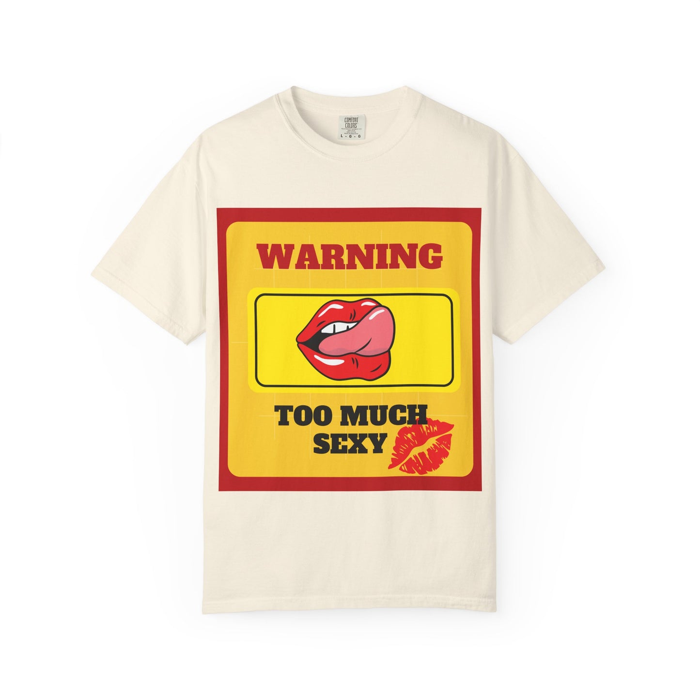 Playful Warning T-shirt, Casual Unisex Tee, Summer Outfit, Gift for Her, Fun Graphic Shirt, Bold Statement Clothing