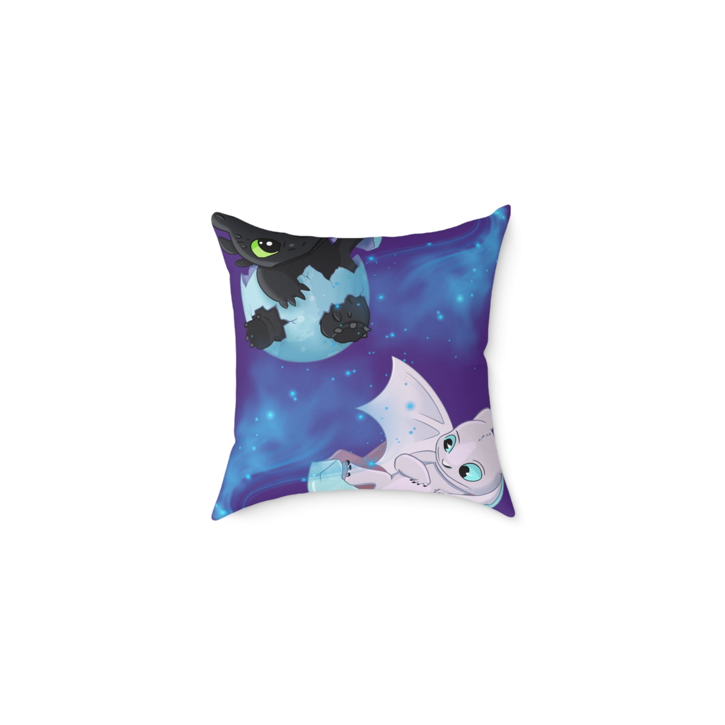 Cute Dragon Themed Decorative Pillow, Kids Room Decor, Fantasy Home Accent, Cozy Throw Pillow, Gift for Dragon Lovers and Fans