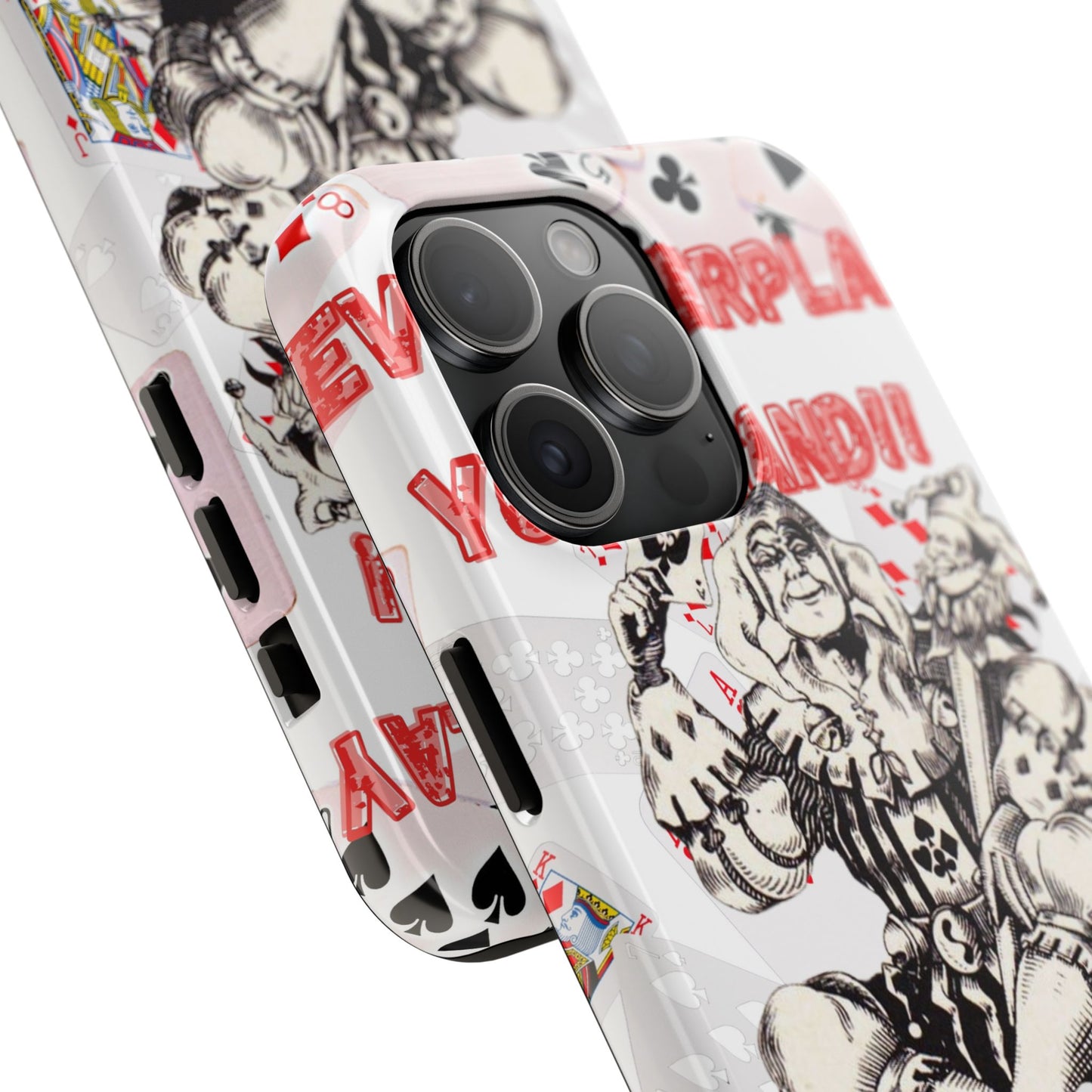 Bold Joker Phone Case - Unique Tough Cover for Gamers, Stylish Protection, Gift for Card Players, Fun Design for Phone Lovers