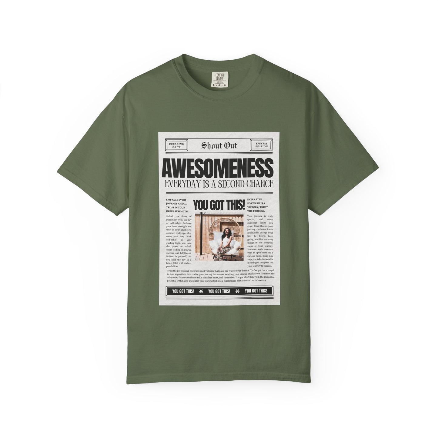 Motivational T-Shirt, Graphic Tee, Positive Vibes Shirt, Gifts for Friends, Everyday Wear, Encouragement Apparel