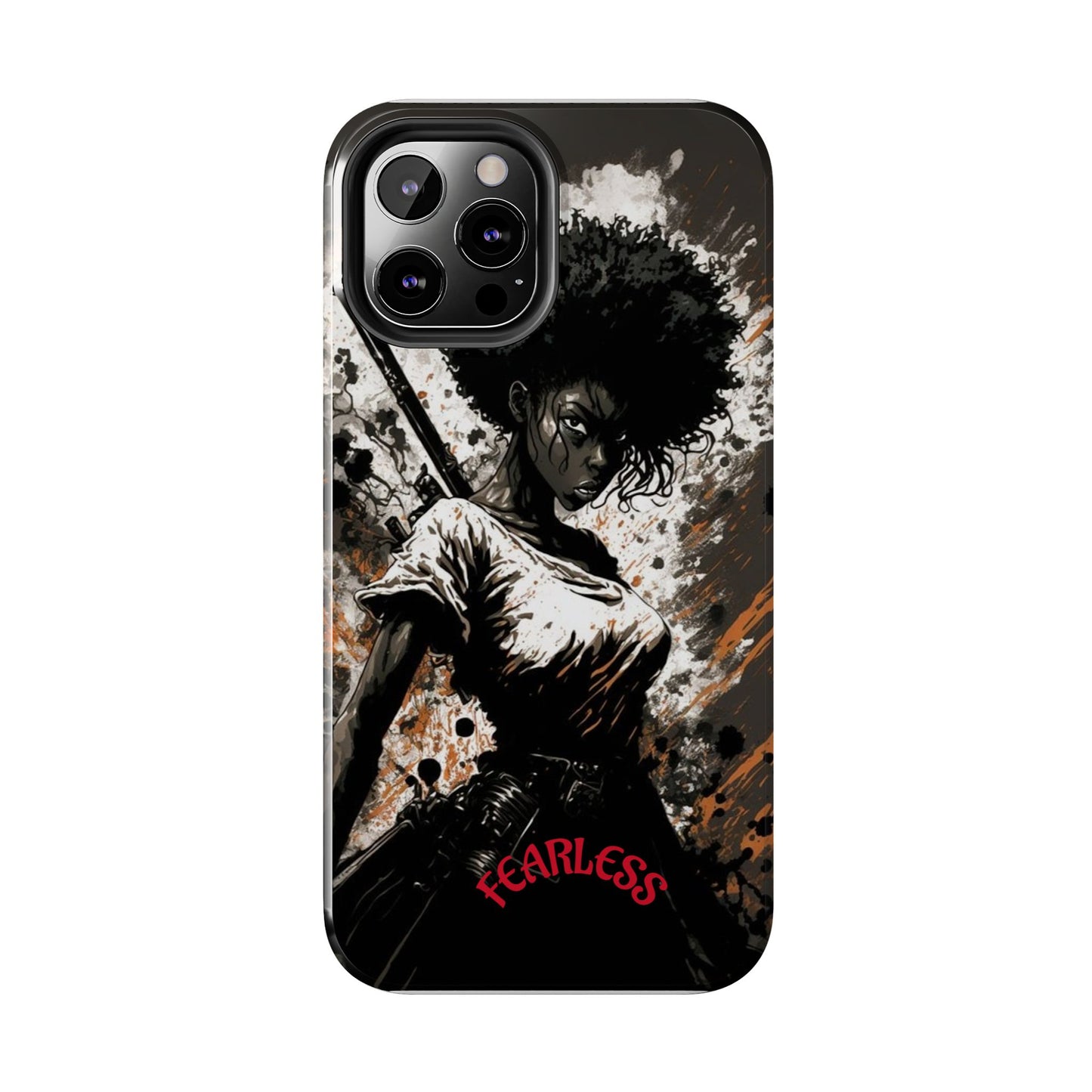 Fearless Tough Phone Cases for Adventurers, Unique Gifts for Him/Her, Durable Phone Accessories, Art-inspired Cases, Stylish Protection