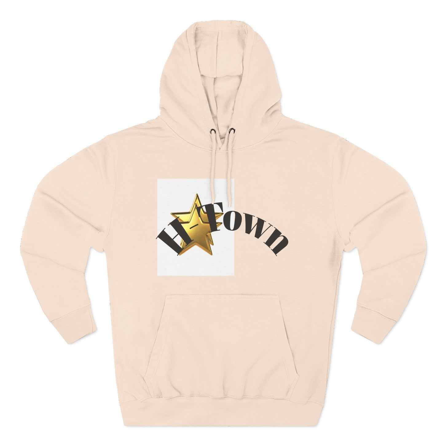 H-Town Fleece Hoodie, Cozy Sweatshirt for Urban Flair, Perfect for Casual Wear, Gifts for Friends, Street Style Essential, Unisex Hoodie