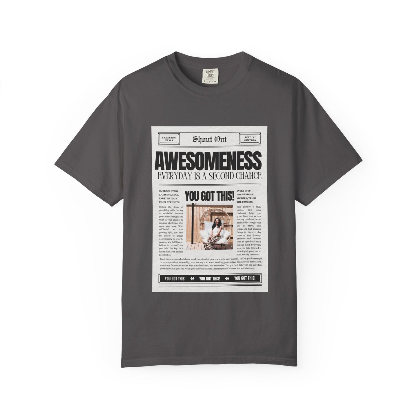 Motivational T-Shirt, Graphic Tee, Positive Vibes Shirt, Gifts for Friends, Everyday Wear, Encouragement Apparel