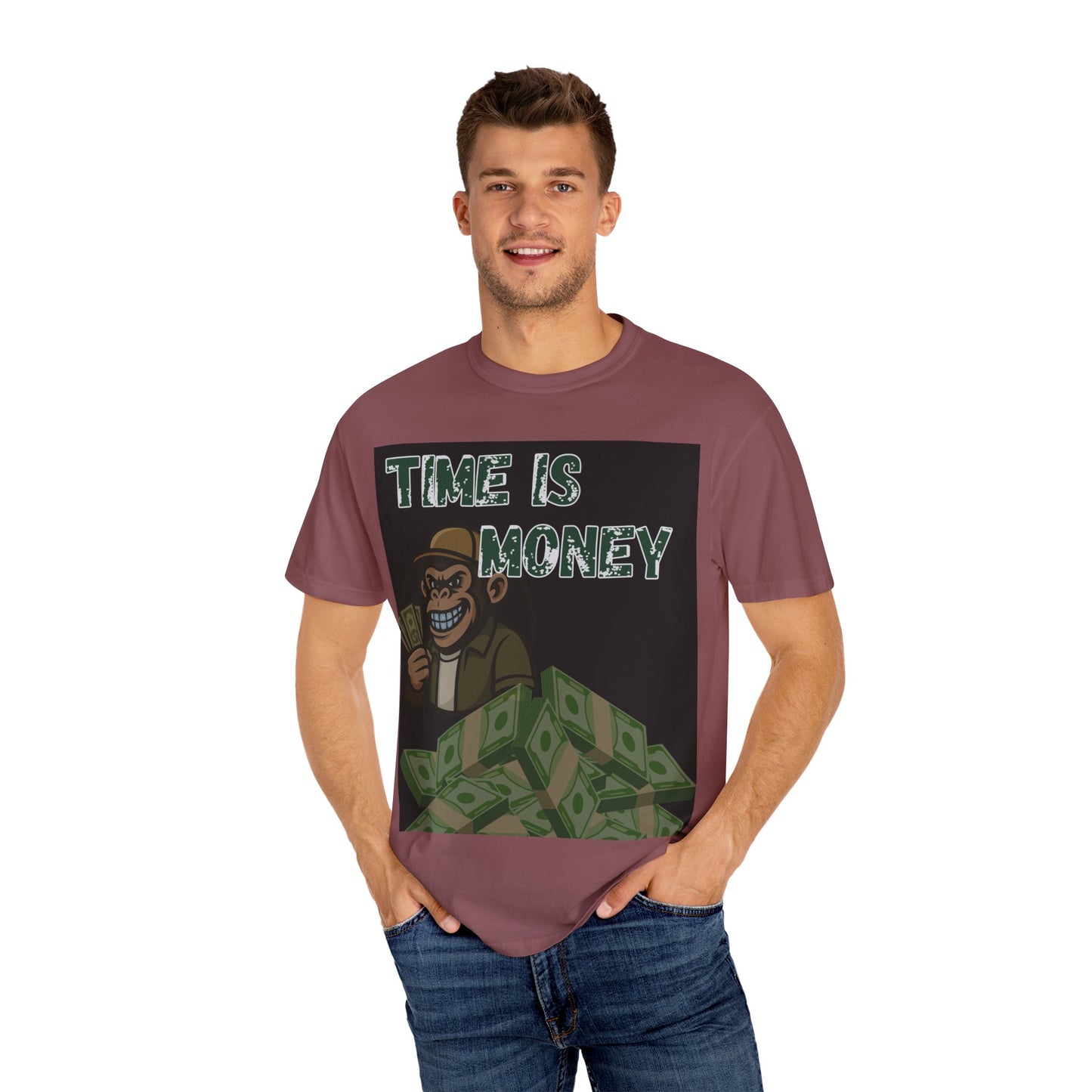 Money Motivation T-Shirt, Funny Graphic Tee, Casual Wear, Gift for Him, Relaxed Fit Unisex Top, Streetwear Style