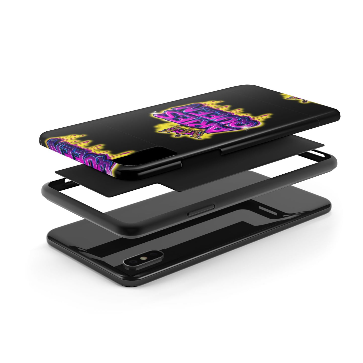 Aries Queen Tough Phone Cases - Vivid Design, Durable Protection, Aries Gifts, Astrology Accessories, Colorful Phone Cover