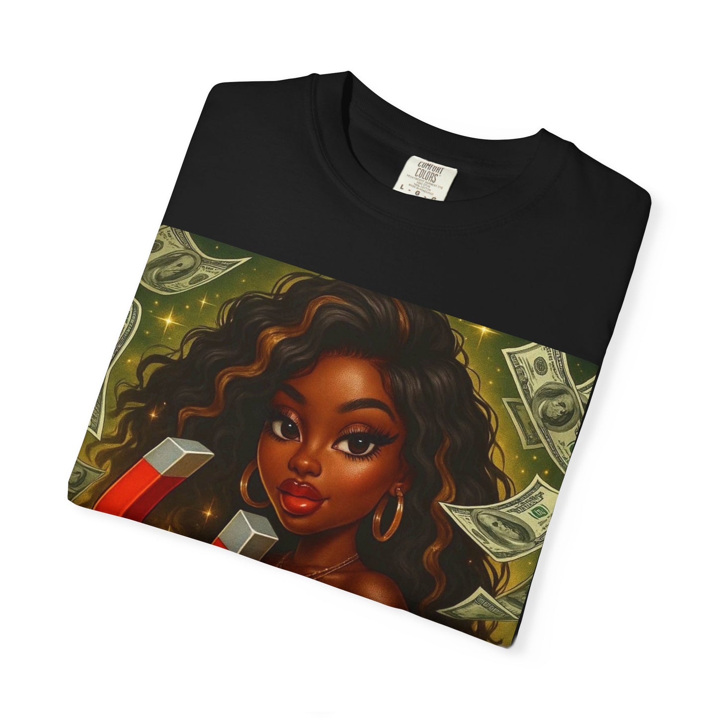 Magnet Money T-Shirt, Unisex Gift, Fashionable Tee, Casual Wear, Unique Graphic Design, Birthday, Motivational Apparel