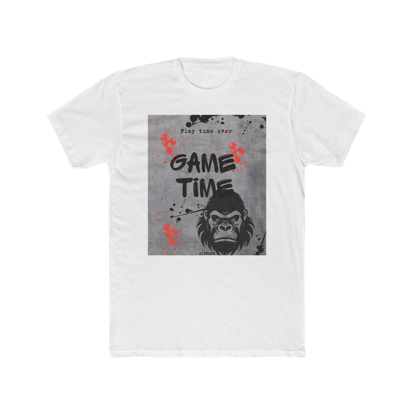Game Time Unisex Crew Tee | Fun Graphic T-Shirt for Gamers, Casual Wear, Birthday Gift, Party Attire, Everyday Style