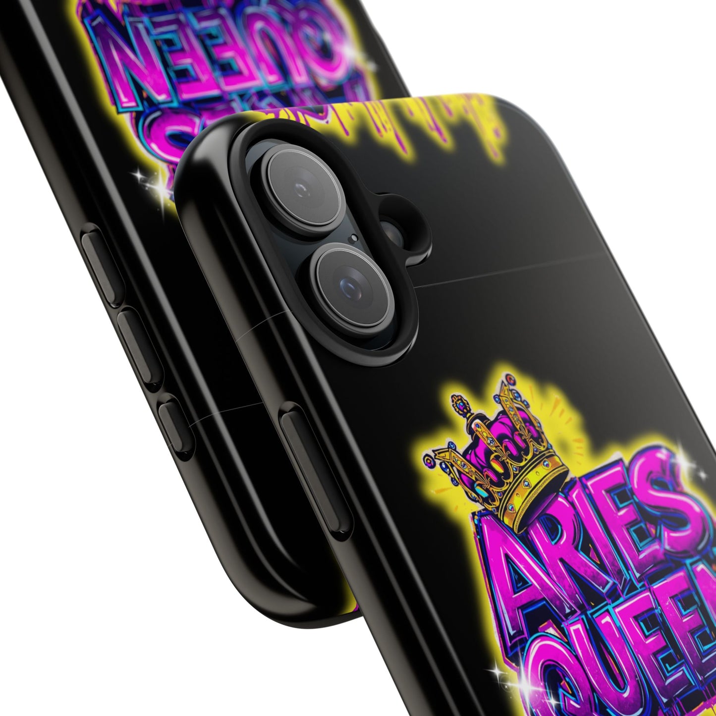 Aries Queen Tough Phone Cases - Vivid Design, Durable Protection, Aries Gifts, Astrology Accessories, Colorful Phone Cover