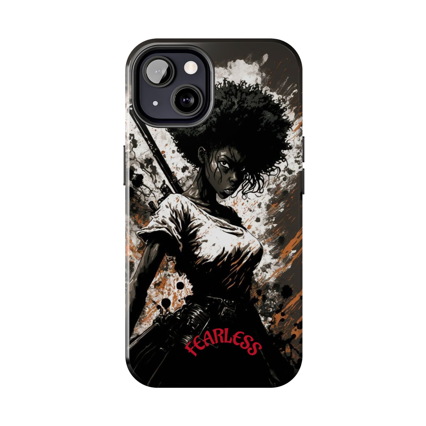 Fearless Tough Phone Cases for Adventurers, Unique Gifts for Him/Her, Durable Phone Accessories, Art-inspired Cases, Stylish Protection