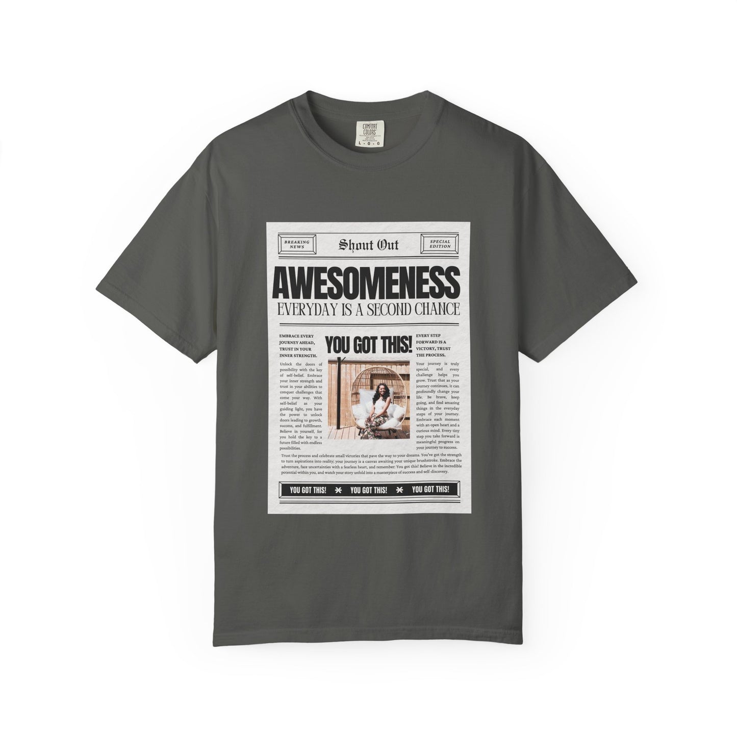 Motivational T-Shirt, Graphic Tee, Positive Vibes Shirt, Gifts for Friends, Everyday Wear, Encouragement Apparel